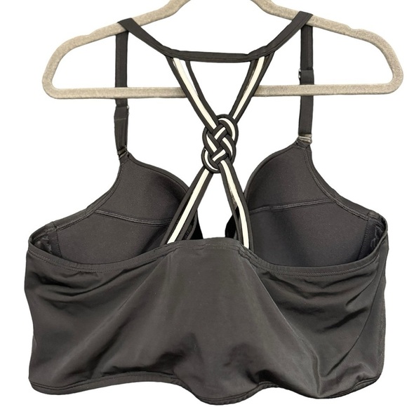Cacique Macrame Balconette Swim Top 44DD - Picture 4 of 7
